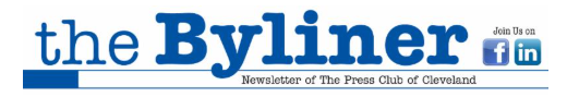 Byliner - newsletter of the Press Club of Cle